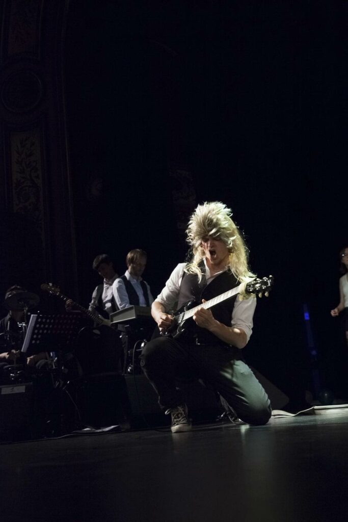 Spectacle Electrogenese, de la chorale universitaire de Nancy, Salle Poirel, 2018. Photographié par Alice Meyer