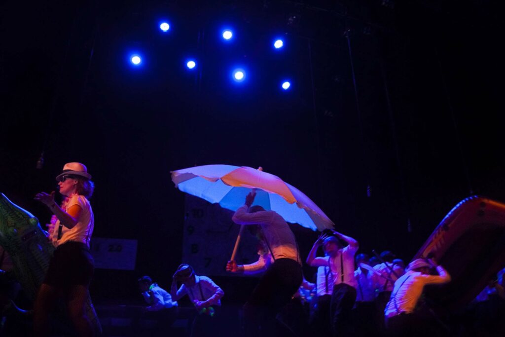 Spectacle Electrogenese, de la chorale universitaire de Nancy, Salle Poirel, 2018. Photographié par Alice Meyer