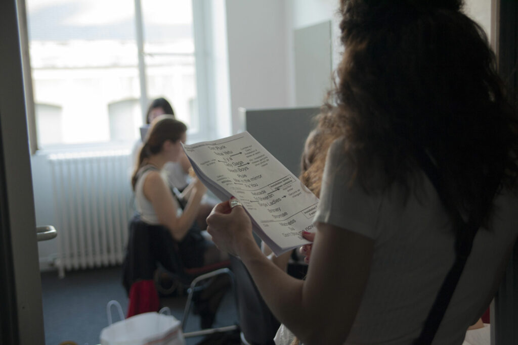 Spectacle Electrogenese, de la chorale universitaire de Nancy, Salle Poirel, 2018. Photographié par Alice Meyer