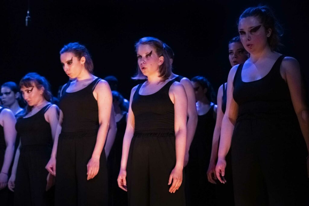 Spectacle Lumen, de la chorale universitaire de Nancy, Salle Poirel, 2019. Photographié par Alice Meyer