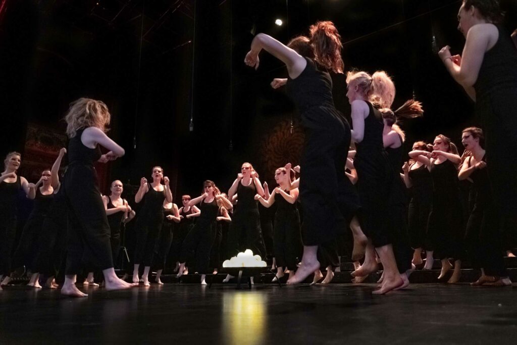 Spectacle Lumen, de la chorale universitaire de Nancy, Salle Poirel, 2019. Photographié par Alice Meyer