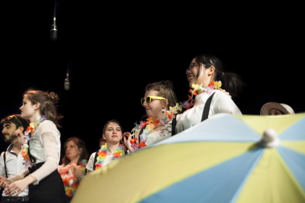 Spectacle Electrogenese, de la chorale universitaire de Nancy, Salle Poirel, 2018. Photographié par Alice Meyer