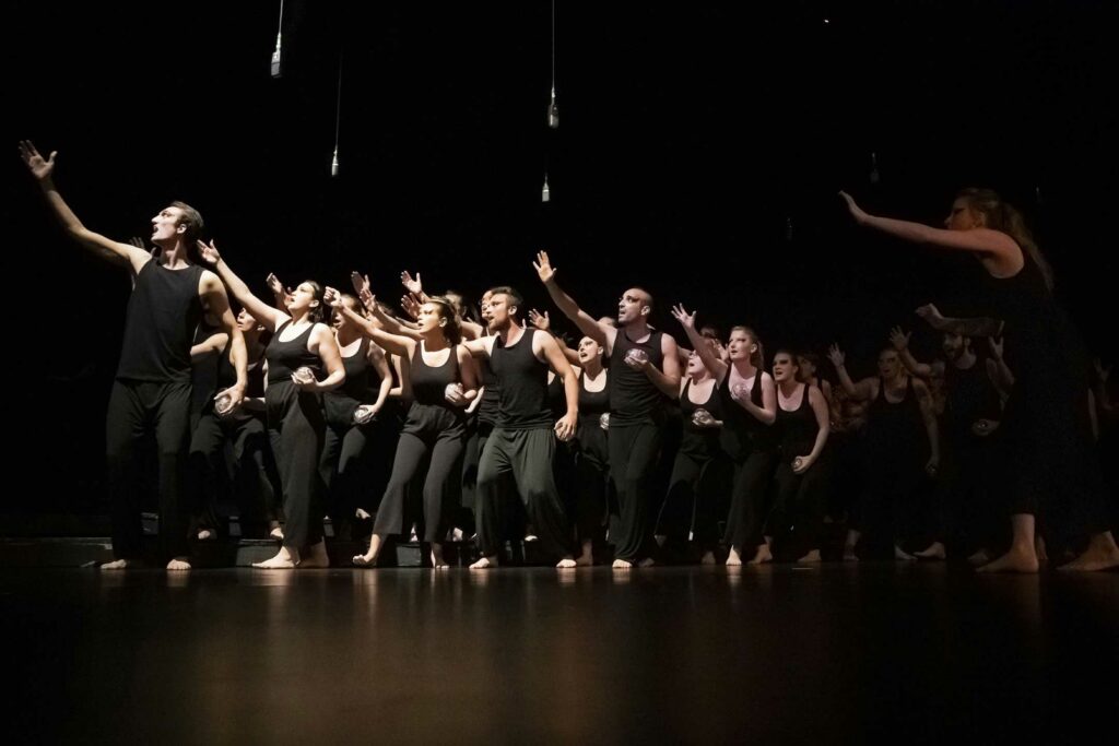 Spectacle Lumen, de la chorale universitaire de Nancy, Salle Poirel, 2019. Photographié par Alice Meyer